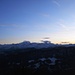 Nach dem Sonnenuntergang: Im weiteren Aufstieg schweift mein Blick zum Berner Oberländer Dreigestirn, immer und immer wieder. Welch' wunderbares Geschenk, hier leben zu dürfen.