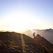 Sonnenaufgang am Gipfel der Kanisfluh