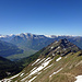 Gipfelblick in die Glarner Alpen