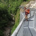 ..La Panoramica: una passerella in ferro lungo un centinaio di metri sopra il Canyon del fiume-
..........Personalmente è una gran schifezza !!!