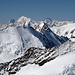 Matterhorn, Weisshorn und Dent Blanche