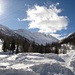 Zurück beim Parkplatz in All'Acqua und Rückblick auf eine sehr zu empfehlende Skitour: Helgenhorn kombiniert mit der Abfahrt durch das Valle Rossa