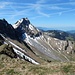 unglaublich schwieriges alpines Grat"wandern" würde sich anschliessen; rechts davon der Talschluss der Marive