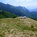 Oberhalb Alpe Bassa - an der Abzweigung gegen Alpe di Bietri.