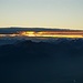 In den Dolomiten verschwindet die Sonne