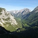 Hüttenaussicht vom Karwendelhaus