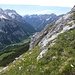 Typisches Gelände an der Östlichen Karwendelspitze