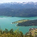 Karwendel und der halbe Walchensee