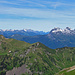 Blick zu der Alvierkette