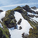 die Nordseite vom Naafkopf hat noch viel Schnee