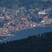 Die "Halbhöhe" des Monte Muggio bietet die Möglichkeit zu schönen Tiefblicken am See, hier auf Gravedona.
