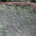 Konvalinkový vrch, Halsgraben, neuere Inschrift