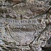 Braniborská jeskyně, Inschrift: AO, 1741, DEN : 21 : DEC SEIN AL WEGEN BRANABURGERS ENTWICHEN - BEAMTE, RICHTER UND GEMEINE LEUTE...