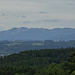 Tegernseer Berge, Hochmiesing, Rotwand Bildmitte, Aiplspitz nebenan