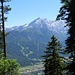 Alpspitze in der Mitte