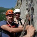 Kletterteam: Ernesto (vorne) und ich