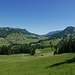 Vue sur Schangnau, depuis la route qui monte à Ober Gemmi