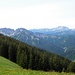 Roßkopf (1580 m), Blick nach Süden