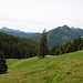 Abstieg zur Stolzenalm (1288 m)