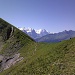 Mit jedem Schritt öffnet sich der Blick auf die Berner Alpen