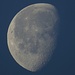 Der Mond bei der Abfahrt zu Hause / La luna alla nostra partenza di casa