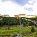 Segnaletica Alpe Pozzo e si prosegue