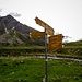 Punto segnaletica Alpe Quarnei