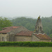 Romanische Kirche L'Église de Sensacq, 11.Jh.