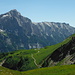 View towards Alp Ladils where I passed in the morning.