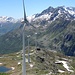 Die Windturbinen beim Grätli. [http://www.hikr.org/gallery/photo2206251.html?post_id=113629#1 Hier] aus anderer Perspektive.