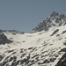 Gegenüber wuchtige Eiszeit: Der 3416m hohe Fleckistock mit Rütifirn