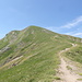 Schlussanstieg zum Gipfel (Mitte).