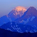 Mont Blanc und Grandes Jorasses