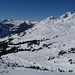 Grindelwald und das Skigebiet von der Grossen Scheidegg aus gesehen.