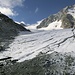 l'attacco del Glacier de Pièce
