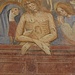 Affresco, sotto il portico della chiesa di San Gottardo a Finero.