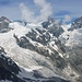 traumhafte alpine Kulisse vom Zinalrothorn bis zum Weisshorn