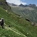 Traversando verso l'Alpe Giove