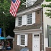 Casa di Betsy Ross che cucì la prima bandiera americana