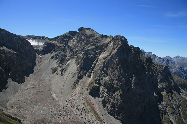 Piz Lischana (Aussicht von Piz Ajüz)