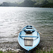 ... auch am Silsersee gibt's ein blaues Boot  :-)