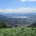 Monte Puscio o Croce di Maiano : panorama sul Lago di Pusiano