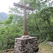 Croce sul sentiero che scende verso il Foro Francescano