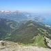 am Schlussgrat: Hinüberblick zur Niesen-Gipfelkette ...