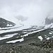 die Richtung für den nächsten Tag, links den Glacier de Refien hinauf