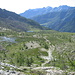 Dal Col du Lac Blanc verso la Valle di Chamoprcher