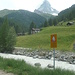 Ein letzter Blick. Adieu Matterhorn.
