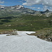 sul nevaio cammino meglio...basta che non sprofondo di colpo!