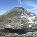 <b>Lago di Dentro di Cadlimo (2506 m) e Punta Negra (2714 m).<br />È la sorgente più distante dalla foce del Reno.</b>