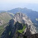 Die einsame Gipfelkette im östlichen Alpstein